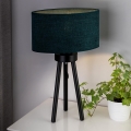 Duolla - Bordlampe OVAL 1xE27/15W/230V diameter 30 cm grøn