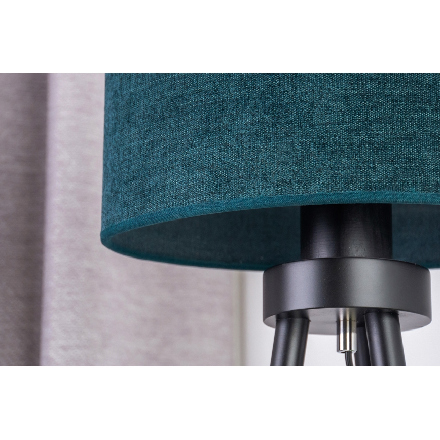 Duolla - Bordlampe OVAL 1xE27/15W/230V diameter 30 cm grøn