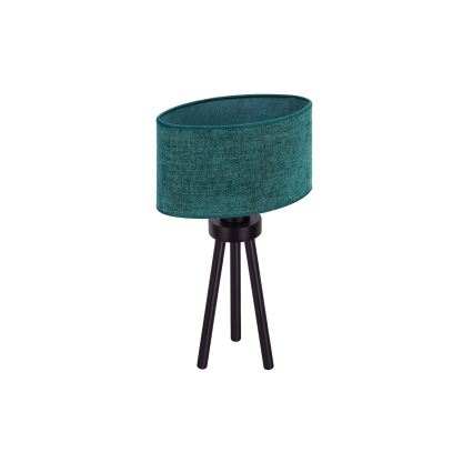 Duolla - Bordlampe OVAL 1xE27/15W/230V diameter 30 cm grøn