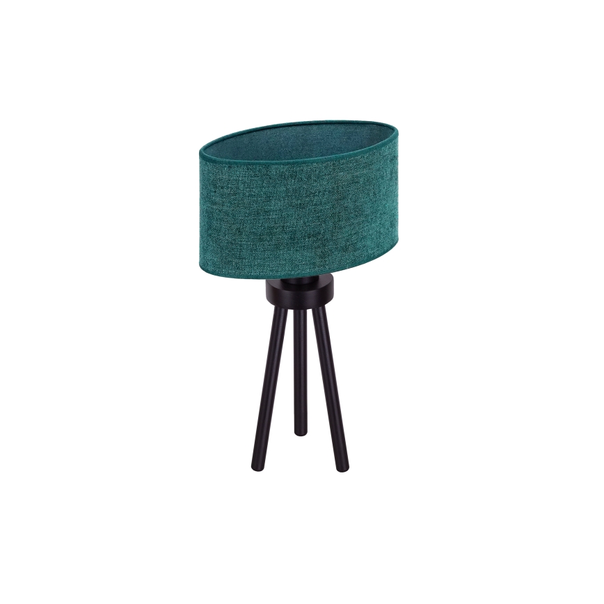 Duolla - Bordlampe OVAL 1xE27/15W/230V diameter 30 cm grøn