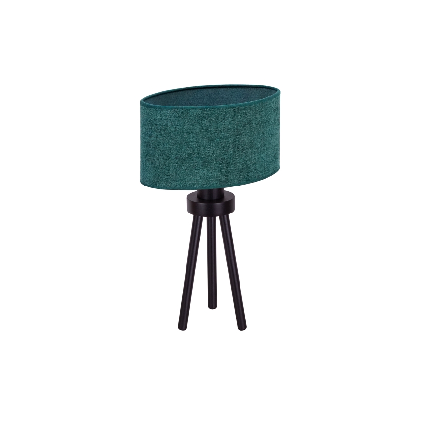 Duolla - Bordlampe OVAL 1xE27/15W/230V diameter 30 cm grøn