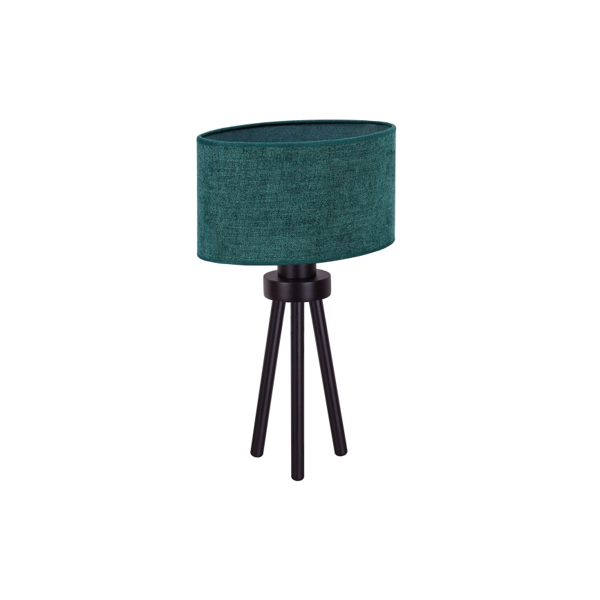 Duolla - Bordlampe OVAL 1xE27/15W/230V diameter 30 cm grøn