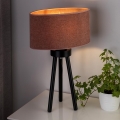 Duolla - Bordlampe OVAL 1xE27/15W/230V diameter 30 cm lyserød