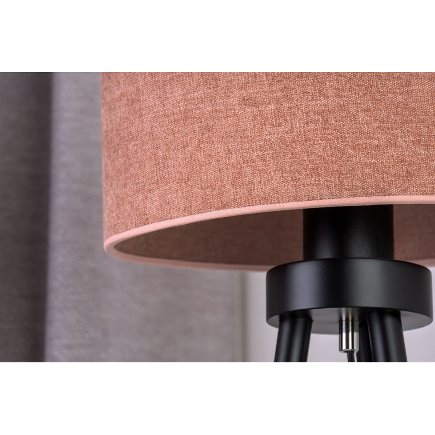 Duolla - Bordlampe OVAL 1xE27/15W/230V diameter 30 cm lyserød