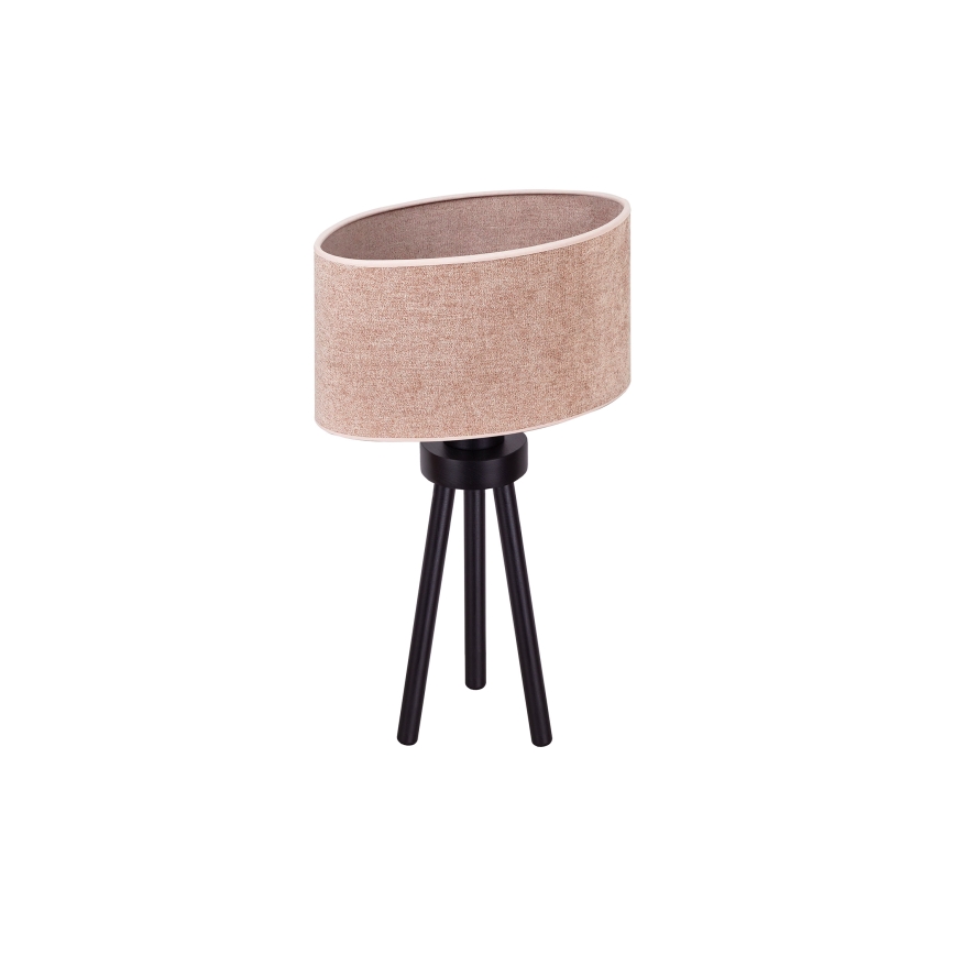 Duolla - Bordlampe OVAL 1xE27/15W/230V diameter 30 cm lyserød