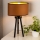Duolla - Bordlampe OVAL VEGAN 1xE27/15W/230V diameter 30 cm brun