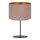 Duolla - Bordlampe ROLLER 1xE14/15W/230V diameter 20 cm beige/guldfarvet