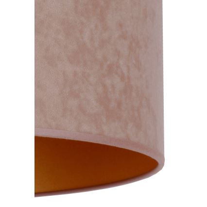 Duolla - Bordlampe ROLLER 1xE14/15W/230V diameter 20 cm beige/guldfarvet