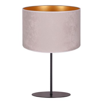 Duolla - Bordlampe ROLLER 1xE14/15W/230V diameter 20 cm grå/guldfarvet
