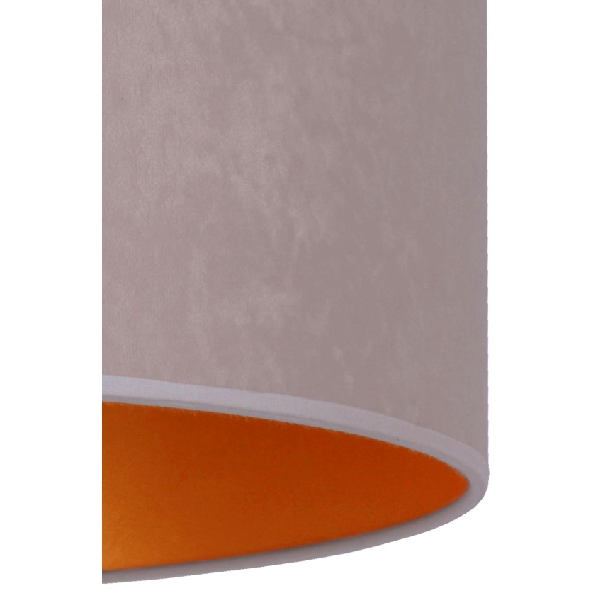 Duolla - Bordlampe ROLLER 1xE14/15W/230V diameter 20 cm grå/guldfarvet