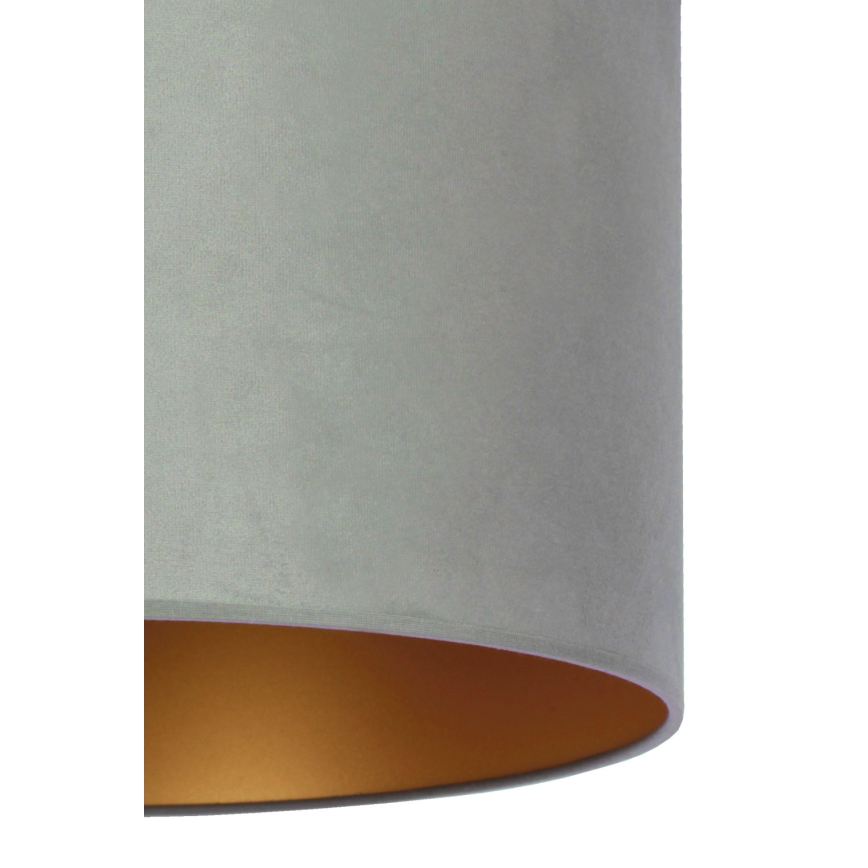 Duolla - Bordlampe ROLLER 1xE14/15W/230V diameter 20 cm lysegrøn/guldfarvet