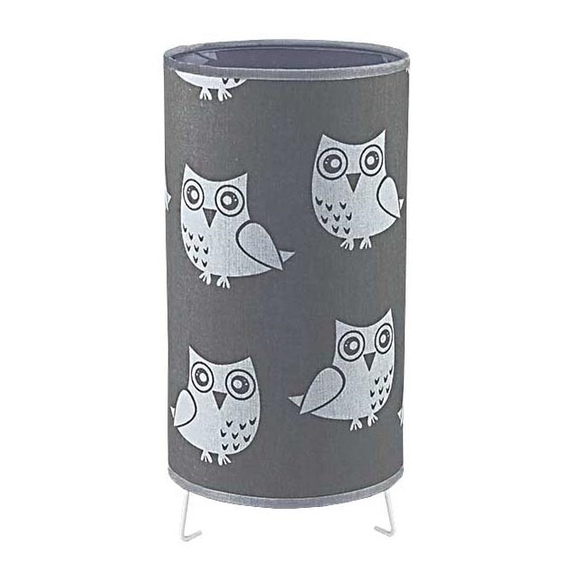 Duolla - Børnebordlampe OWL 1xE27/40W/230V pr. 15 cm