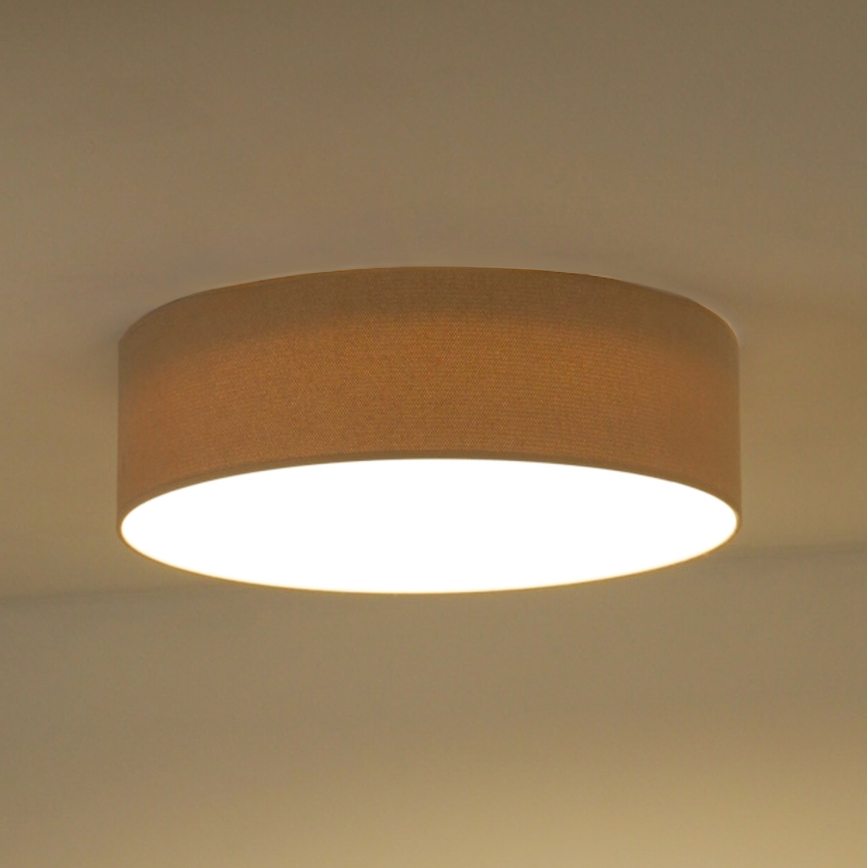 Duolla - LED Loftlampe CORTINA LED/26W/230V Ø 30 cm 4000K beige