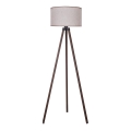 Duolla - Gulvlampe 1xE27/60W/230V diameter 44 cm beige/brun