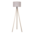 Duolla - Gulvlampe 1xE27/60W/230V diameter 44 cm beige