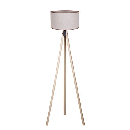 Duolla - Gulvlampe 1xE27/60W/230V diameter 44 cm beige