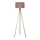 Duolla - Gulvlampe 1xE27/60W/230V diameter 44 cm brun/beige