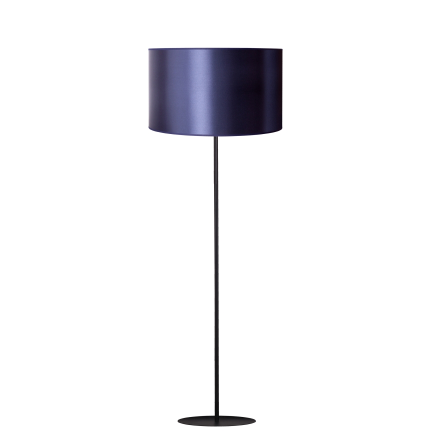 Duolla - Gulvlampe CANNES 1xE27/15W/230V diameter 45 cm lilla/kobber/sort