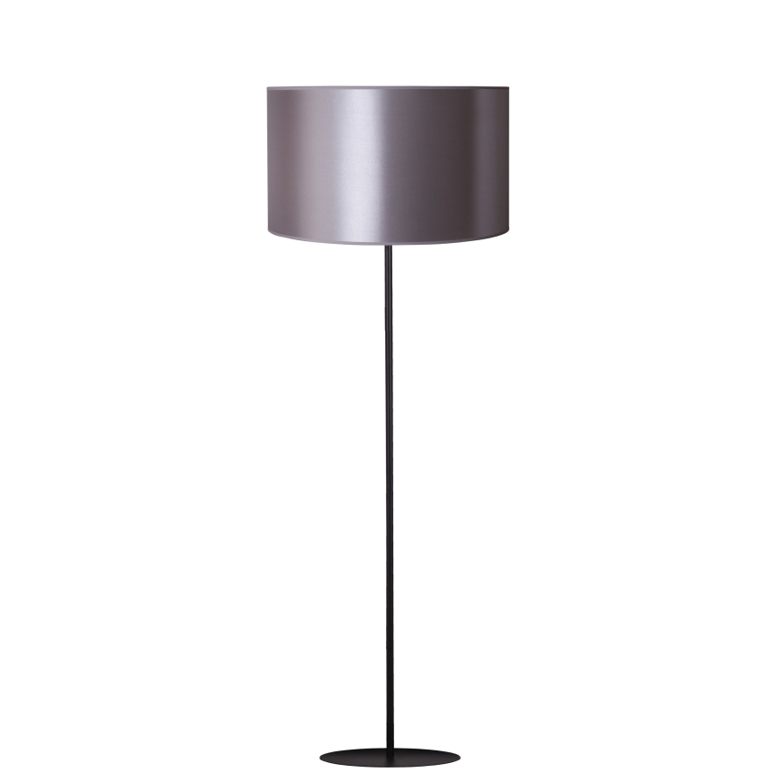 Duolla - Gulvlampe CANNES 1xE27/15W/230V diameter 45 cm sølvfarvet/kobber/sort