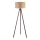 Duolla - Gulvlampe DUO 1xE27/60W/230V diameter 44 cm beige/brun