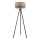 Duolla - Gulvlampe DUO 1xE27/60W/230V diameter 44 cm beige/grå/brun