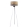 Duolla - Gulvlampe DUO 1xE27/60W/230V diameter 44 cm beige/grå/hvid