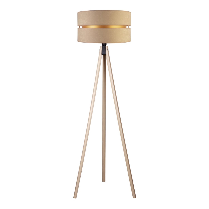 Duolla - Gulvlampe DUO 1xE27/60W/230V diameter 44 cm beige