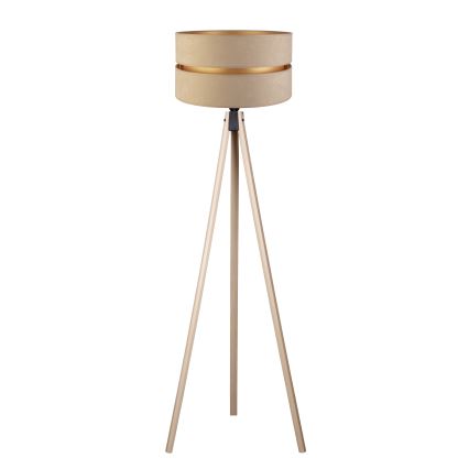 Duolla - Gulvlampe DUO 1xE27/60W/230V diameter 44 cm beige