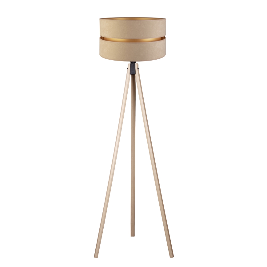 Duolla - Gulvlampe DUO 1xE27/60W/230V diameter 44 cm beige