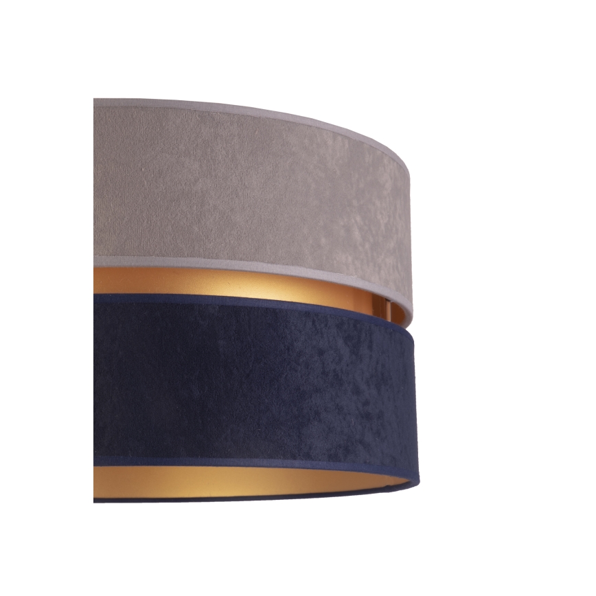 Duolla - Gulvlampe DUO 1xE27/60W/230V diameter 44 cm grå/blå/beige