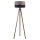 Duolla - Gulvlampe DUO 1xE27/60W/230V diameter 44 cm grå/blå/wenge