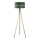 Duolla - Gulvlampe DUO 1xE27/60W/230V diameter 44 cm grøn/beige