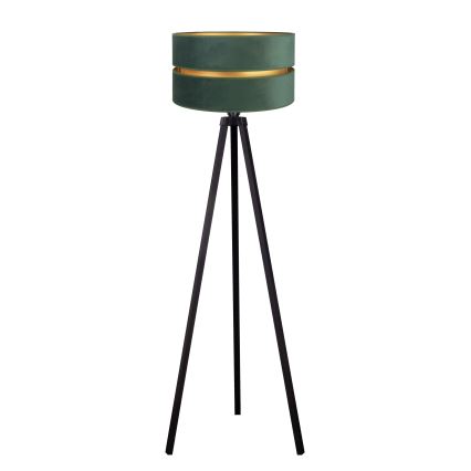 Duolla - Gulvlampe DUO 1xE27/60W/230V diameter 44 cm grøn/wenge