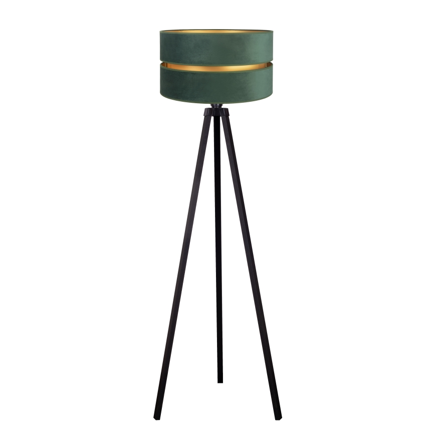 Duolla - Gulvlampe DUO 1xE27/60W/230V diameter 44 cm grøn/wenge