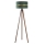 Duolla - Gulvlampe DUO 1xE27/60W/230V diameter 44 cm grøn/wenge