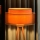 Duolla - Gulvlampe WOOD BOHO 1xE27/15W/230V diameter 45 cm kobber/brun/beige