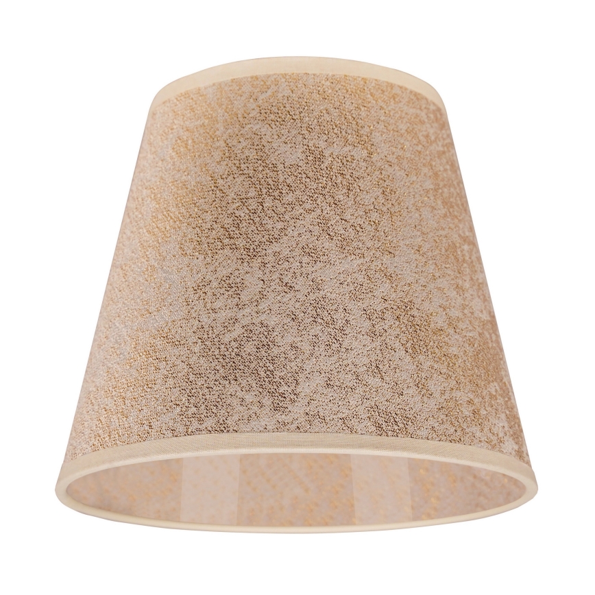 Duolla - Lampeskærm SOFIA XS E14 diameter 18,5 cm guldfarvet