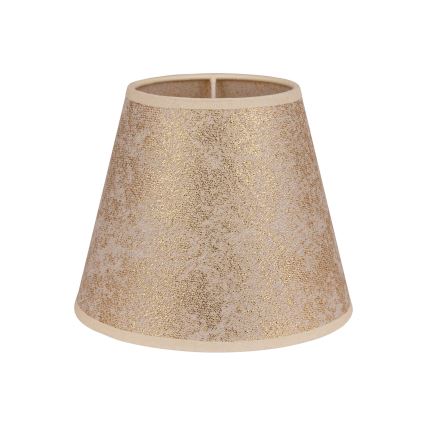 Duolla - Lampeskærm SOFIA XS E14 diameter 18,5 cm guldfarvet