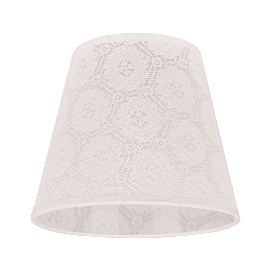 Duolla - Lampeskærm SOFIA XS E14 diameter 18,5 cm hvid