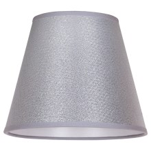 Duolla - Lampeskærm SOFIA XS E14 diameter 18,5 cm sølvfarvet