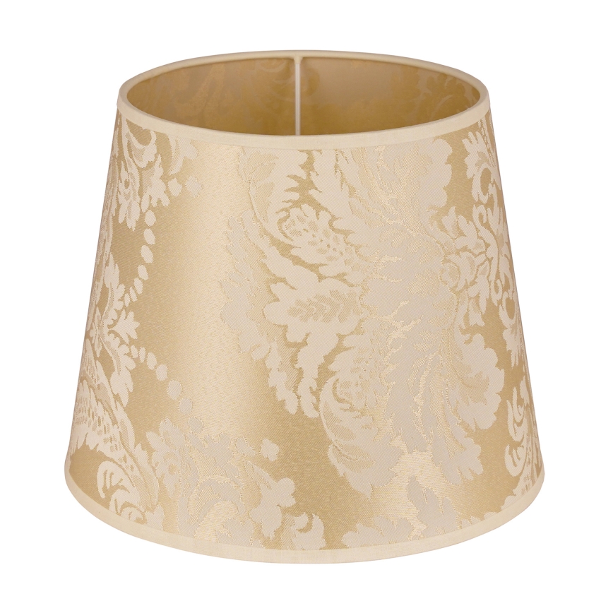 Duolla - Lampeskærm til bordlampe CLASSIC M E27 diameter 24 cm guldfarvet