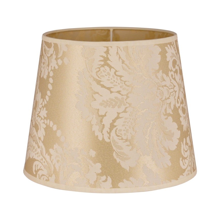 Duolla - Lampeskærm til bordlampe CLASSIC M E27 diameter 24 cm guldfarvet