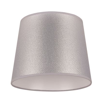 Duolla - Lampeskærm til bordlampe CLASSIC M E27 diameter 24 cm sølvfarvet