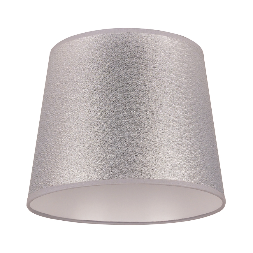 Duolla - Lampeskærm til bordlampe CLASSIC M E27 diameter 24 cm sølvfarvet