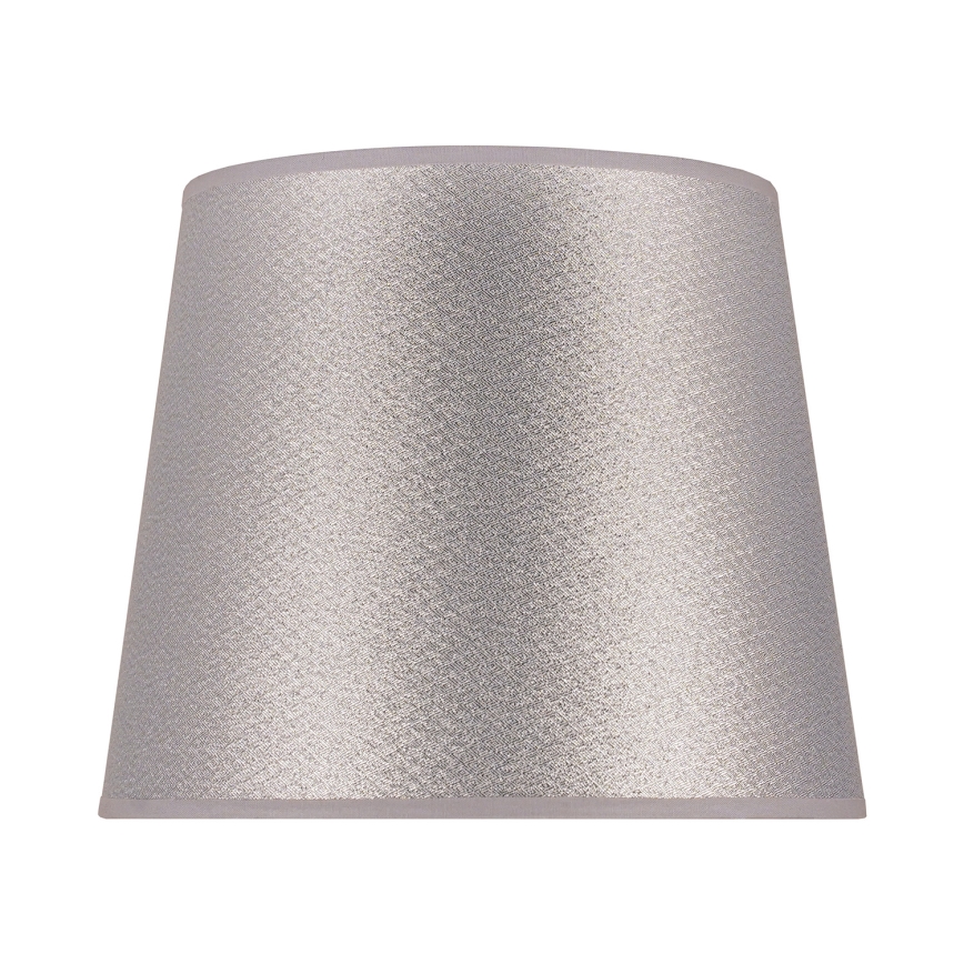 Duolla - Lampeskærm til bordlampe CLASSIC M E27 diameter 24 cm sølvfarvet