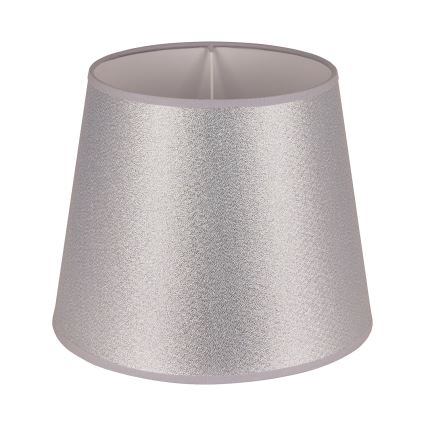 Duolla - Lampeskærm til bordlampe CLASSIC M E27 diameter 24 cm sølvfarvet