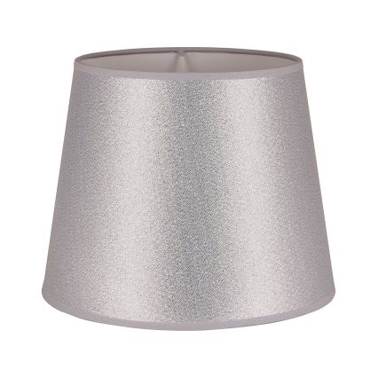 Duolla - Lampeskærm til bordlampe CLASSIC M E27 diameter 24 cm sølvfarvet