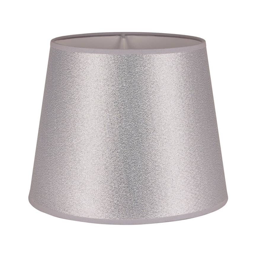 Duolla - Lampeskærm til bordlampe CLASSIC M E27 diameter 24 cm sølvfarvet