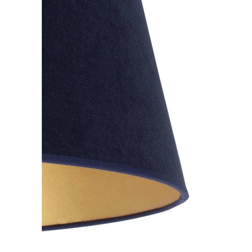 Duolla - Lampeskærm til bordlampe CONE M E27 diameter 28 cm blå