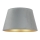 Duolla - Lampeskærm til bordlampe CONE M E27 diameter 28 cm grå